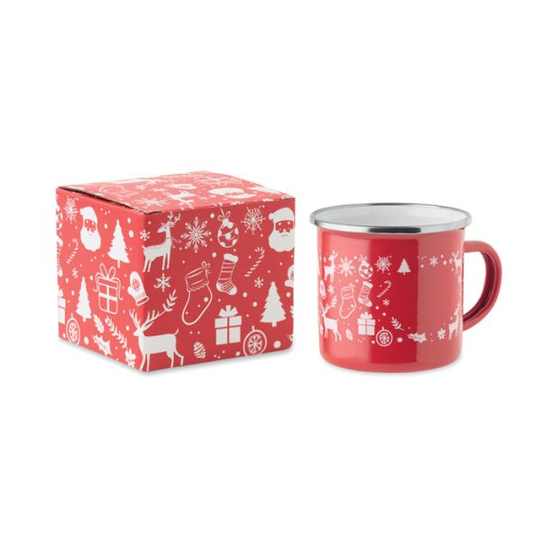 Taza Esmaltada Navidad 300 Ml