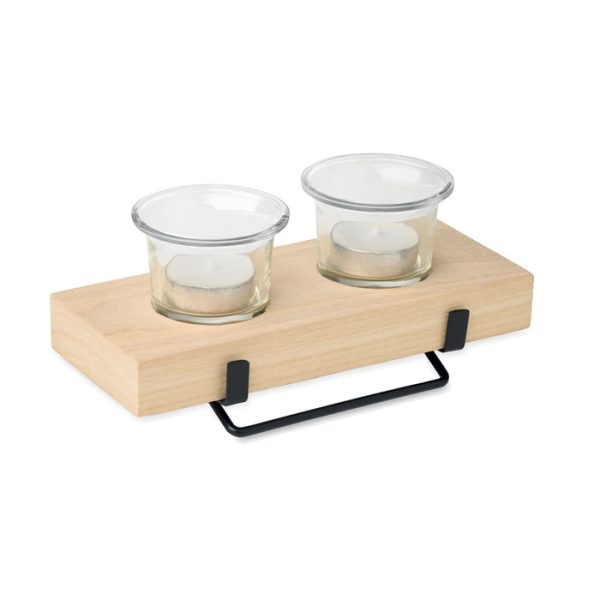 Porta Velas con Soporte
